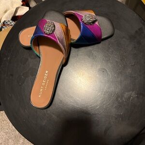 Kurt Geiger Women's Colorful Slide Sandals